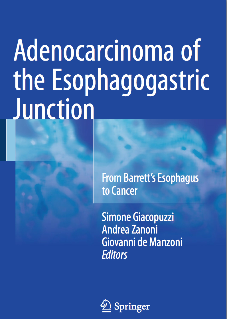 Copertina libro Adenocarcinoma della giunzione esofago gastrica